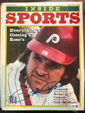 Autographed Pete Rose Phillies May 1982 Inside Sports Magazine  - JSA Authenticated