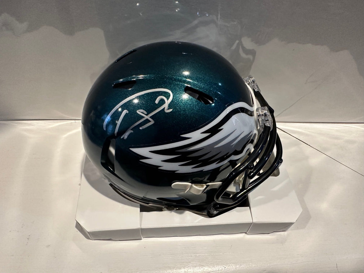 Autographed Darius Slay Philadelphia Eagles Mini Helmet - Beckett