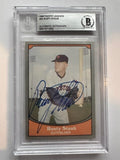 Autographed 1990 Pacific Legends Rusty Staub Astros card #52 Beckett Slabbed