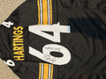 Autographed Jeff Hartings Pittsburgh Custom Jersey - with  COA