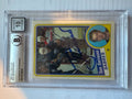 Autographed 1984-85 O-Pee-Chee Tom Barrasso Sabres Rookie  Card #18 Beckett  Slabbed - Auto Grade 10