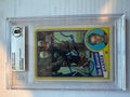 Autographed 1984-85 O-Pee-Chee Tom Barrasso Sabres Rookie  Card #18 Beckett  Slabbed