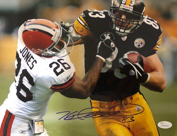 Autographed HEATH MILLER 11x14 Pittsburgh Steelers Photo with JSA COA