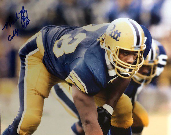 Autographed Mark May Pitt Panthers 11x14 Photo