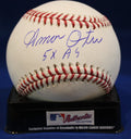 Autographed Amos Otis  "5 X All Star"  Rawlings Official MLB Baseball with COA