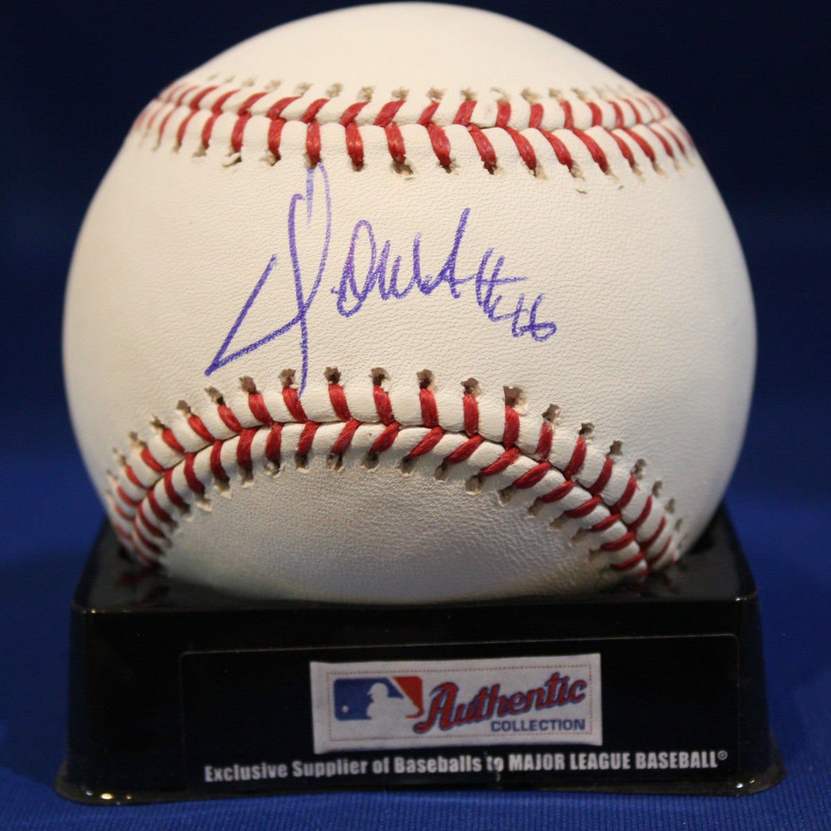 Autographed Domingo Acevedo Official Major League Baseball