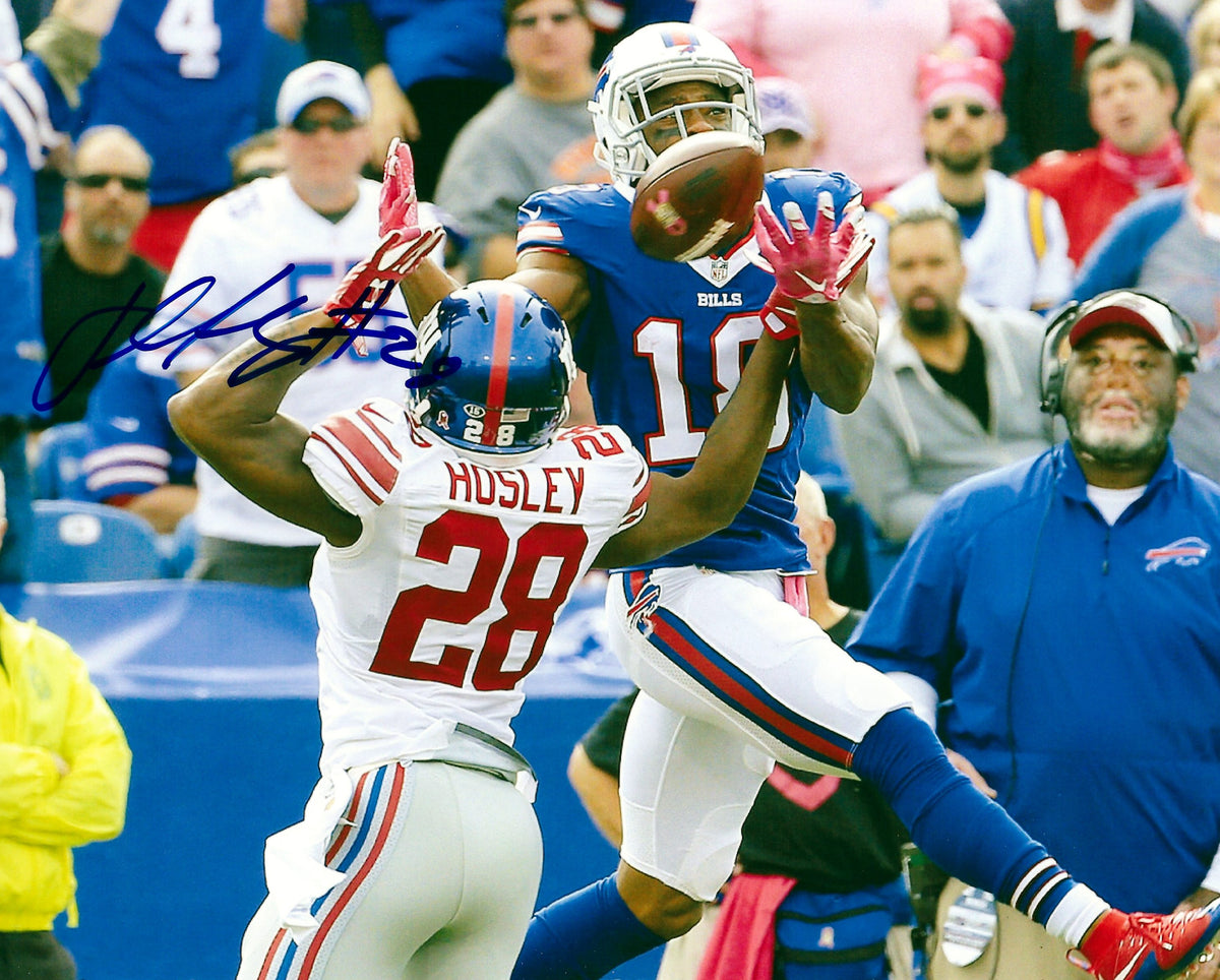AUTOGRAPHED Jayron Hosley 8X10 New York Giants Photo