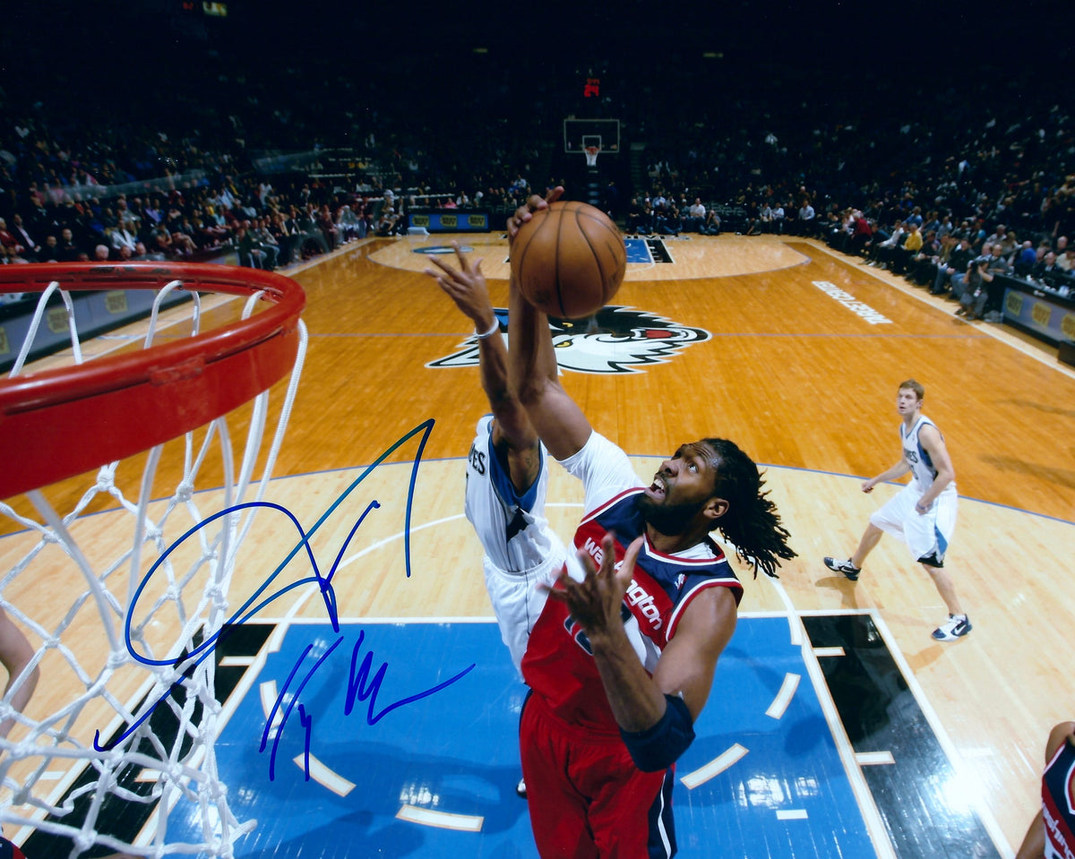 Autographed NenÃƒÂª Washington Wizards 8x10 Photo