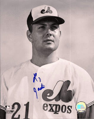 AUTOGRAPHED LARRY JASTER Montreal Expos Photo
