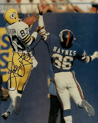Autographed JOHN JEFFERSON Green Bay Packers Photo
