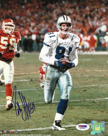 Autographed PATRICK JEFFERS 8X10 Dallas Cowboys Photo PSA/DNA
