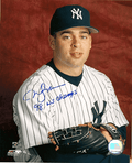 AUTOGRAPHED  photo MIKE JERZEMBECK New York Yankees