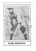 Autographed JUDY JOHNSON 1978 Grand Slam Card