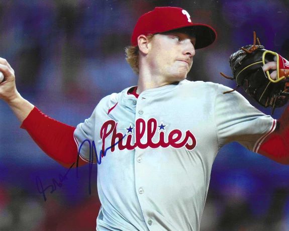 AUTOGRAPHED SETH JOHNSON 8X10 Philadelphia Phillies Photo