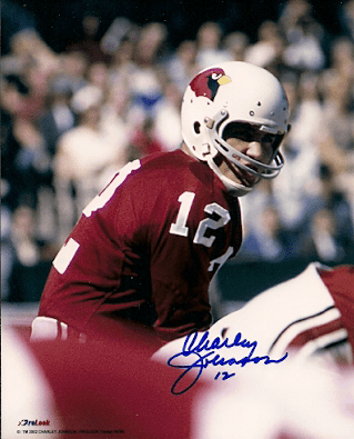 Autographed CHARLEY JOHNSON 8x10 St. Louis Cardinals Photo