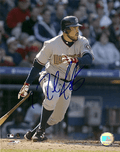 Autographed NICK JOHNSON Washington Nationals Photo
