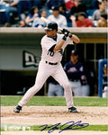 AUTOGRAPHED  photo MARK JOHNSON Chicago White Sox