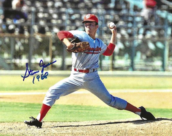 AUTOGRAPHED STEVE JONES 8X10 Washington Senators Photo