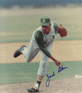 AUTOGRAPHED SIGNED photo JACK AKER #2 Kansas City A's