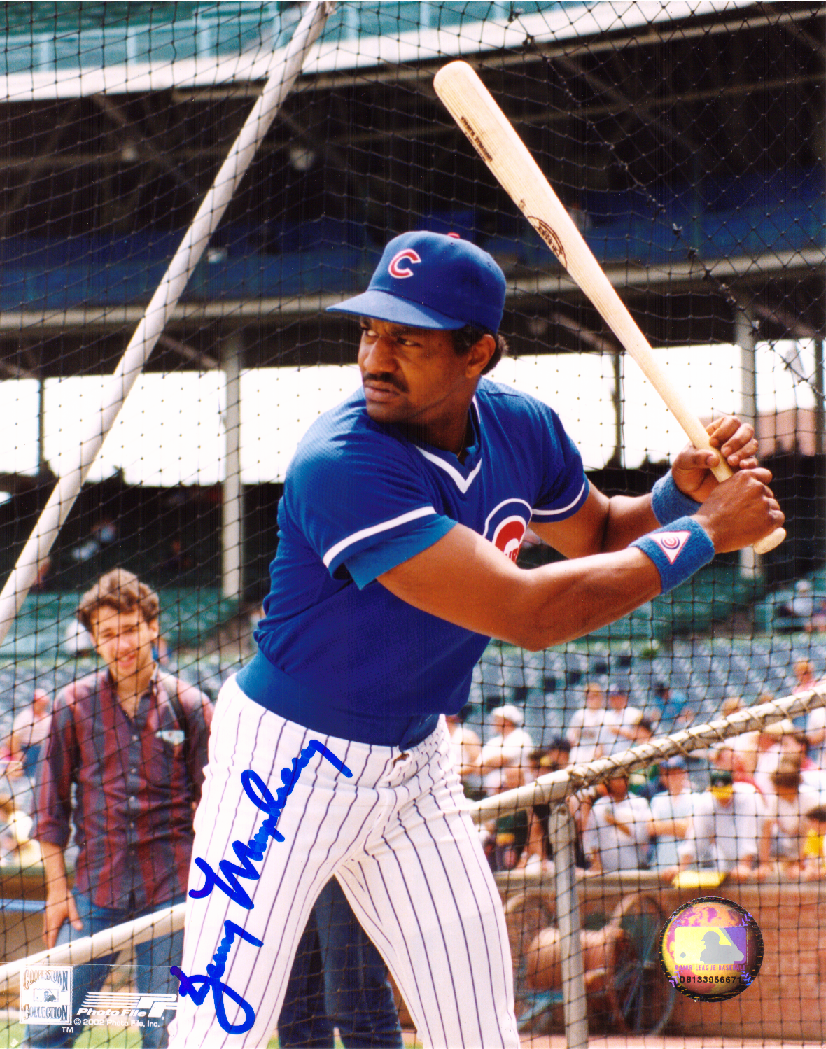 AUTOGRAPHED SIGNED photo JERRY MUMPHREY #1 Chicago Cubs