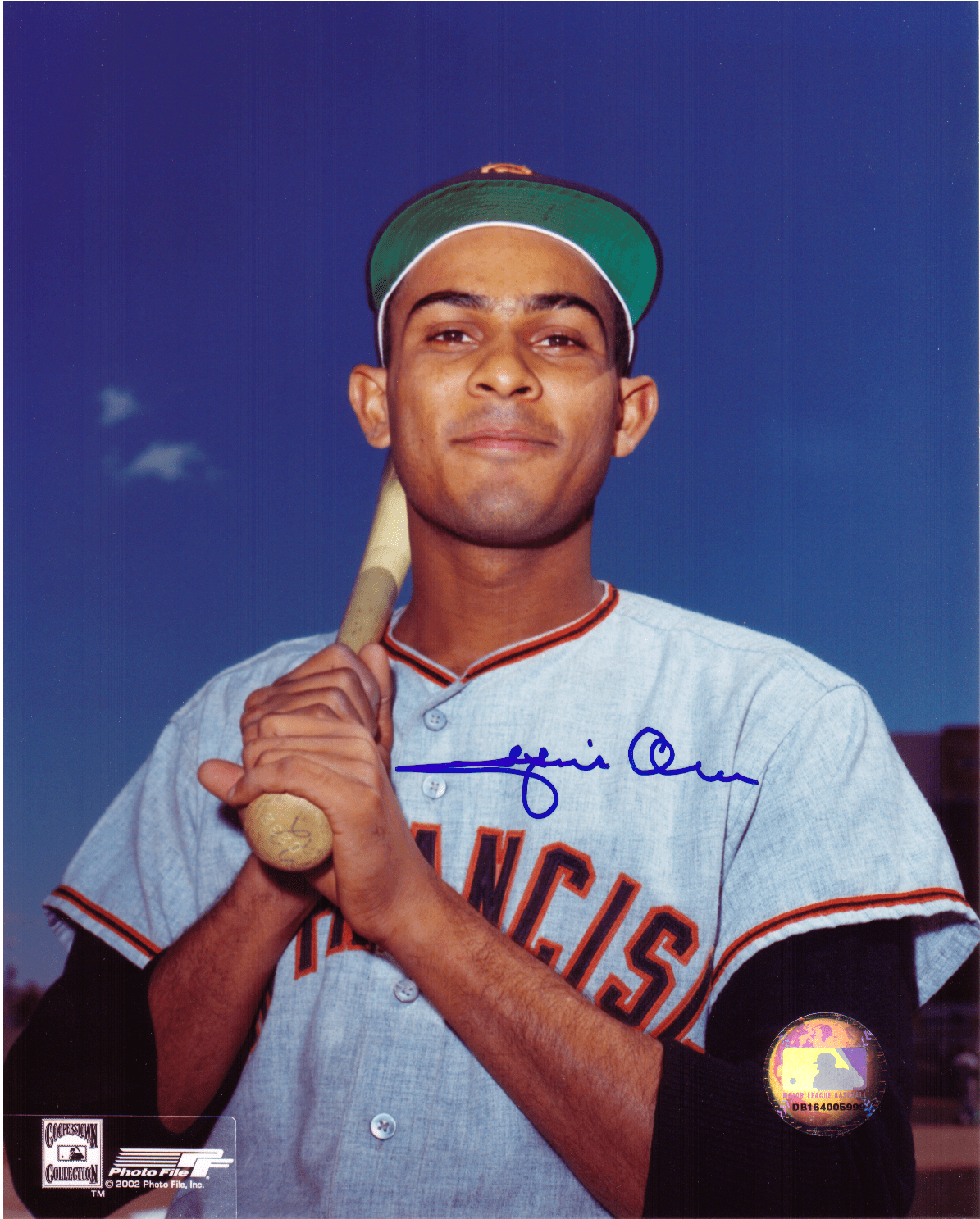 AUTOGRAPHED  photo JESUS ALOU New York Giants