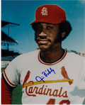 AUTOGRAPHED SIGNED photo JIM BIBBY Cardinals