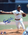 AUTOGRAPHED  JOAQUIN ANDUJAR 8X10 Oakland A's Photo