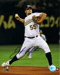 AUTOGRAPHED SIGNED photo JOE BLANTON #2 Oakland A's