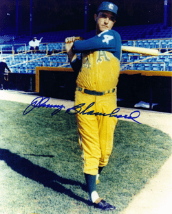 AUTOGRAPHED SIGNED photo JOHNNY BLANCHARD #2 Kansas City A's