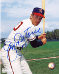 AUTOGRAPHED JAY JOHNSTONE 8X10 California Angels Photo