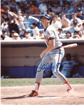 AUTOGRAPHED WALLY JOYNER 8x10 California Angels Photo