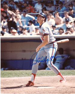 AUTOGRAPHED WALLY JOYNER 8x10 California Angels Photo