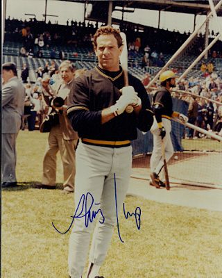 AUTOGRAPHED STEVE KEMP 8x10 Pittsburgh Pirates Photo