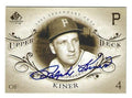 Autographed RALPH KINER Pittsburgh Pirates 2005 Upper Deck SP Legendary Cuts