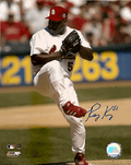 AUTOGRAPHED RAY KING 8x10 St. Louis Cardinals photo