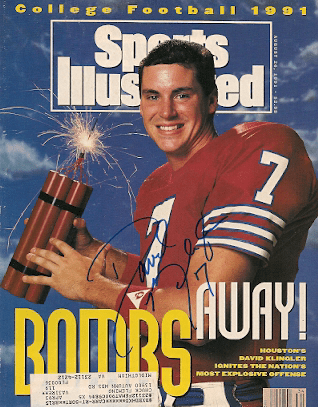 Autographed DAVID KLINGLER Sports Illustrated