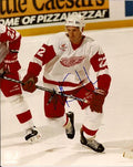 Autographed MIKE KNUBLE Detroit Red Wings Photo