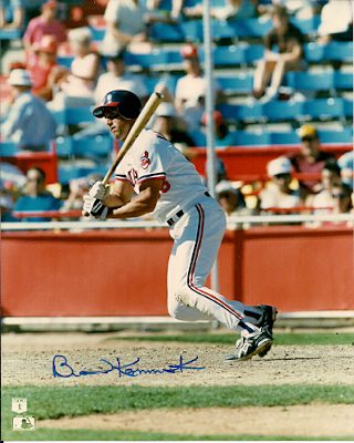 AUTOGRAPHED  photo BRAD KOMMINSK Cleveland Indians
