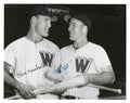 AUTOGRAPHED STEVE KORCHECK and ED YOST 8X10 Washington Senators Photo