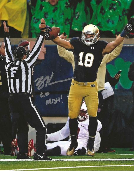 Autographed BEN KOYACK 8X10 Notre Dame Photo