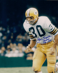 Autographed LARRY KRAUSE Green Bay Packers Photo