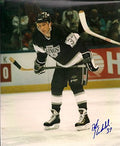 Autographed BOB KUDELSKI Los Angeles Kings Photo