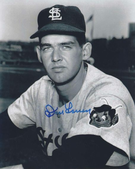 AUTOGRAPHED DON LARSEN 8x10  St. Louis Browns Photo