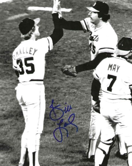 AUTOGRAPHED BILL LASKEY 8X10 San Francisco Giants Photo