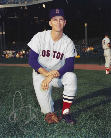 AUTOGRAPHED BILL LEE 8X10 Boston Red Sox Photo