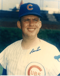 AUTOGRAPHED DON LEE Chicago Cubs Photo