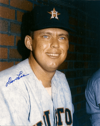 AUTOGRAPHED  photo DON LEE Houston Astros