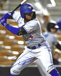 AUTOGRAPHED LEO JIMENEZ 8X10 Toronto Blue Jays photo