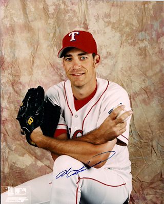 AUTOGRAPHED  photo AL LEVINE Texas Rangers