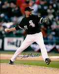 AUTOGRAPHED  photo SCOTT LINEBRINK Chicago White Sox